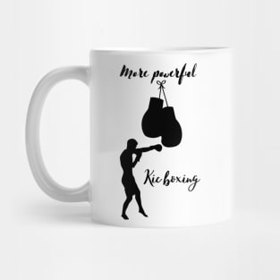 Kickboxing Design Mug